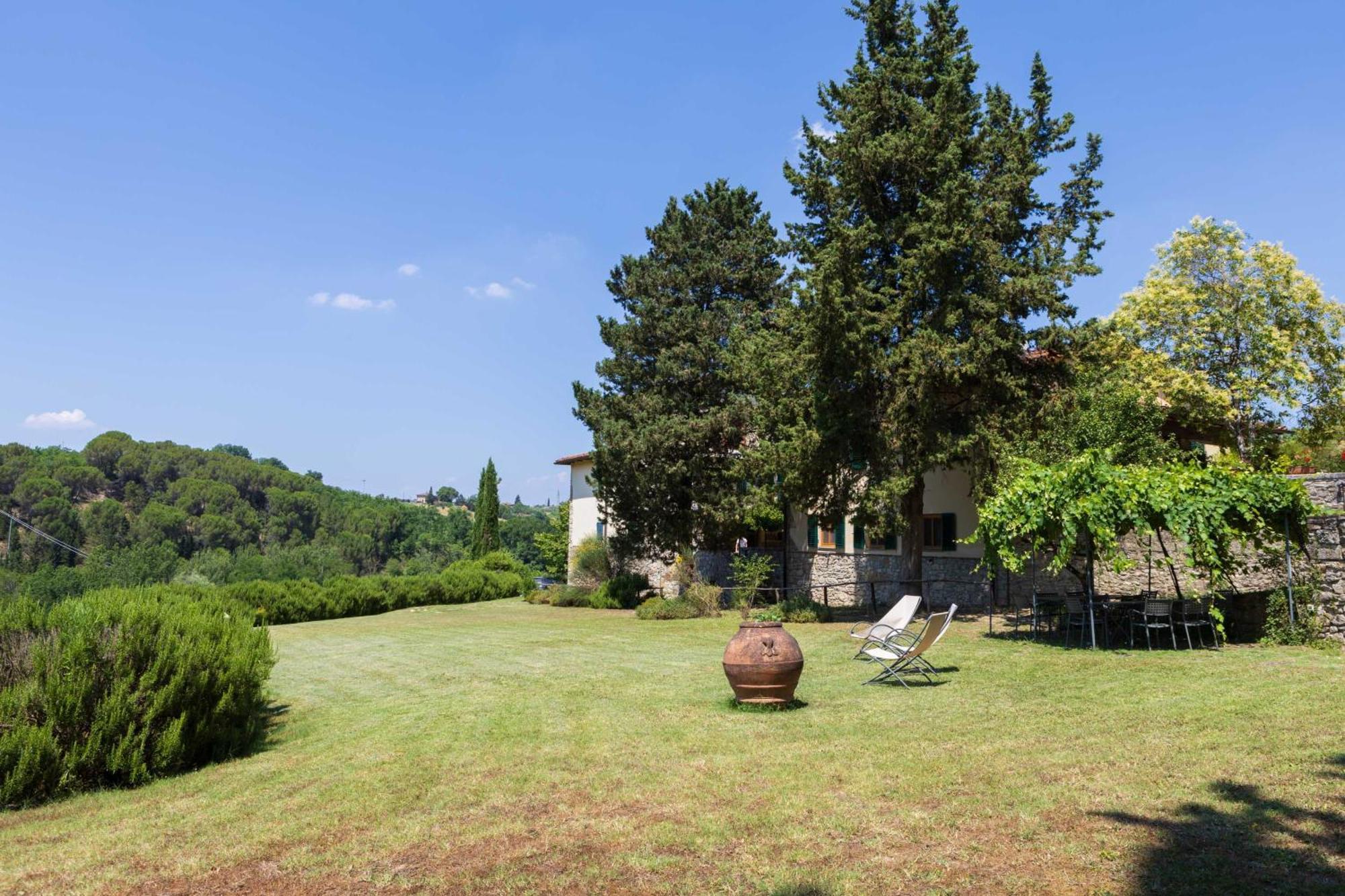 גרבה אין קיאנטי Foresteria Castello Di Verrazzano מראה חיצוני תמונה