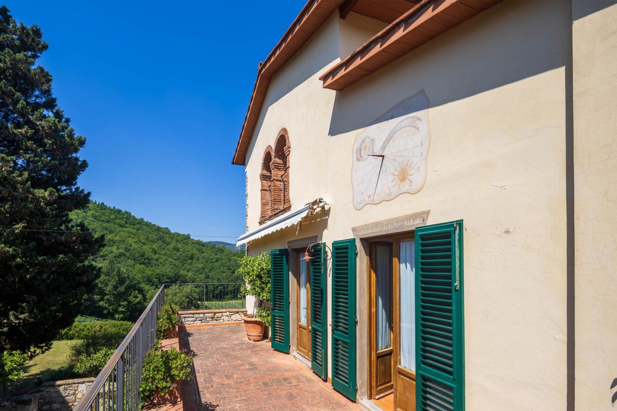 גרבה אין קיאנטי Foresteria Castello Di Verrazzano מראה חיצוני תמונה